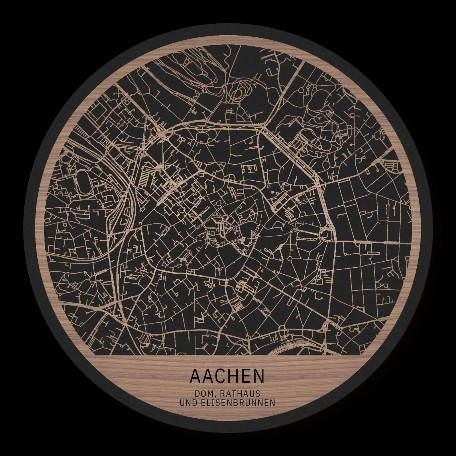 Aachen – Dom, Rathaus und Elisenbrunnen