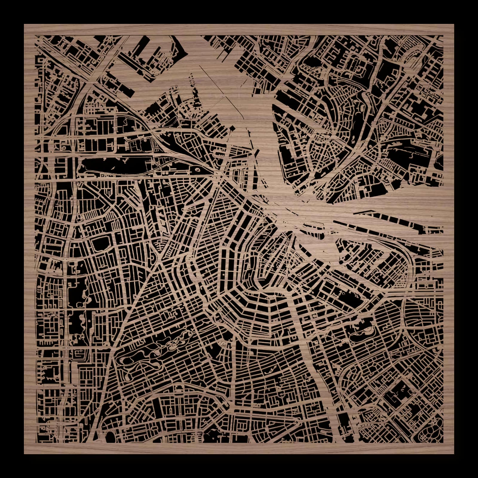 Amsterdam – Grachtengürtel und Viertel am IJ