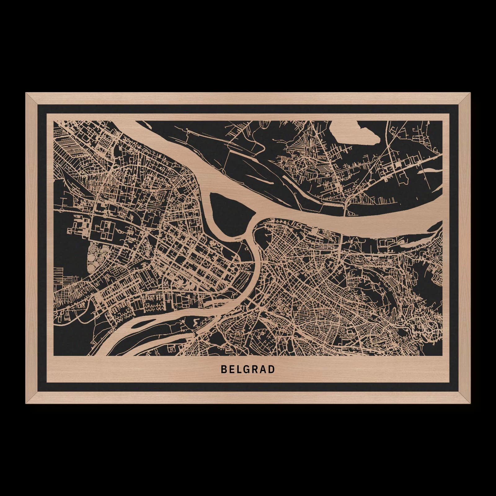 Belgrad – Stadtlandschaft am Zusammenfluss bis Zemun