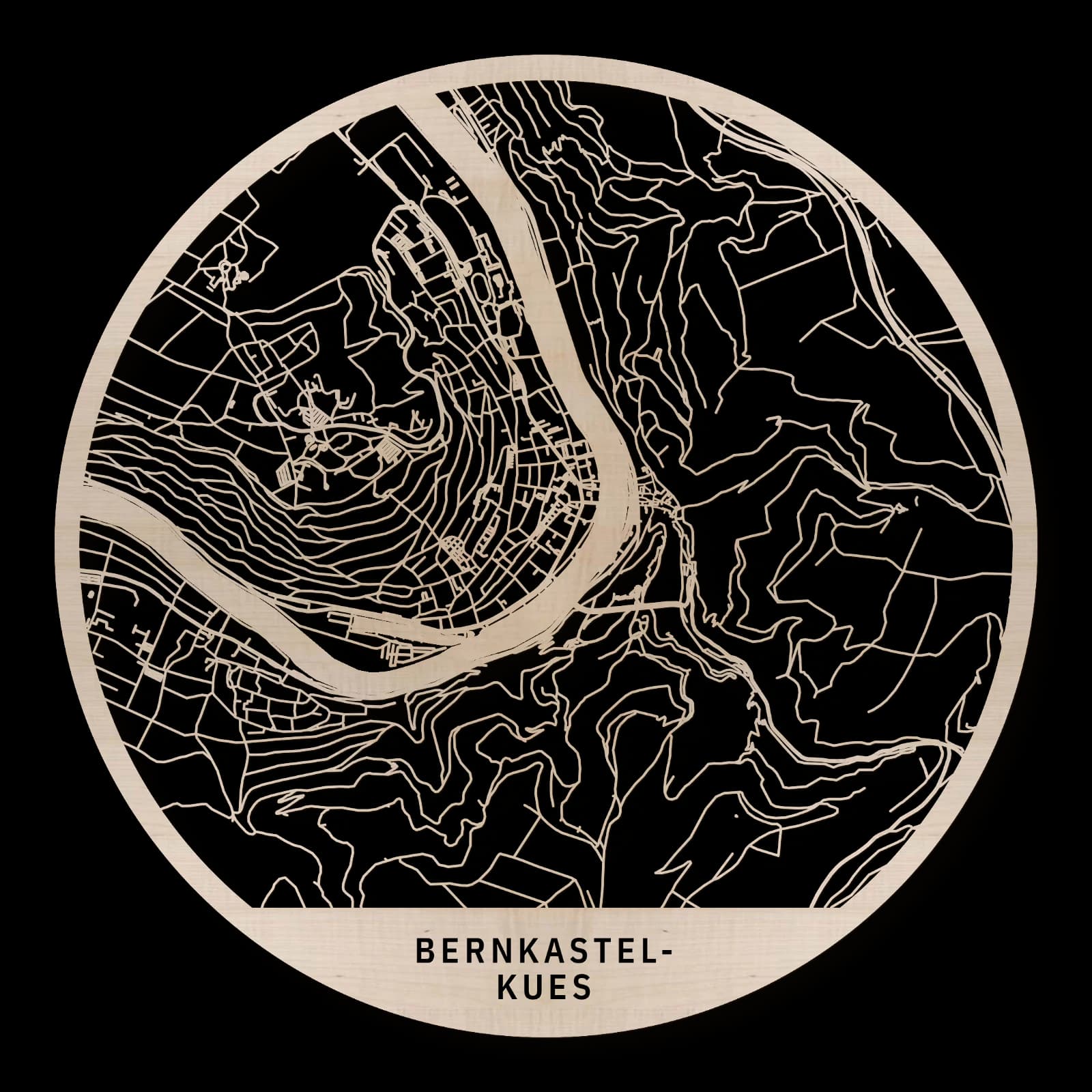 Bernkastel-Kues – Beide Moselufer und der Burgberg