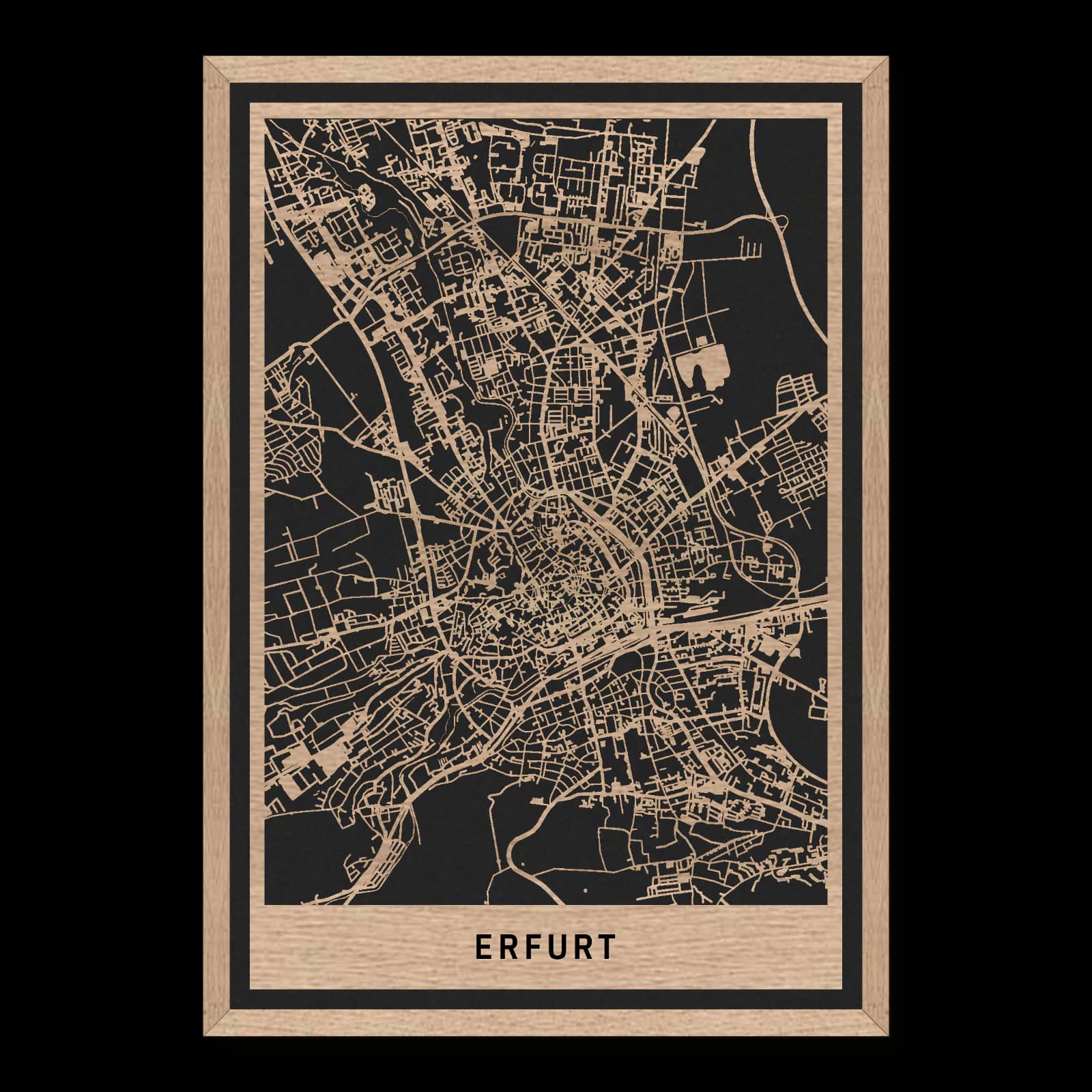 Erfurt – Stadtüberblick