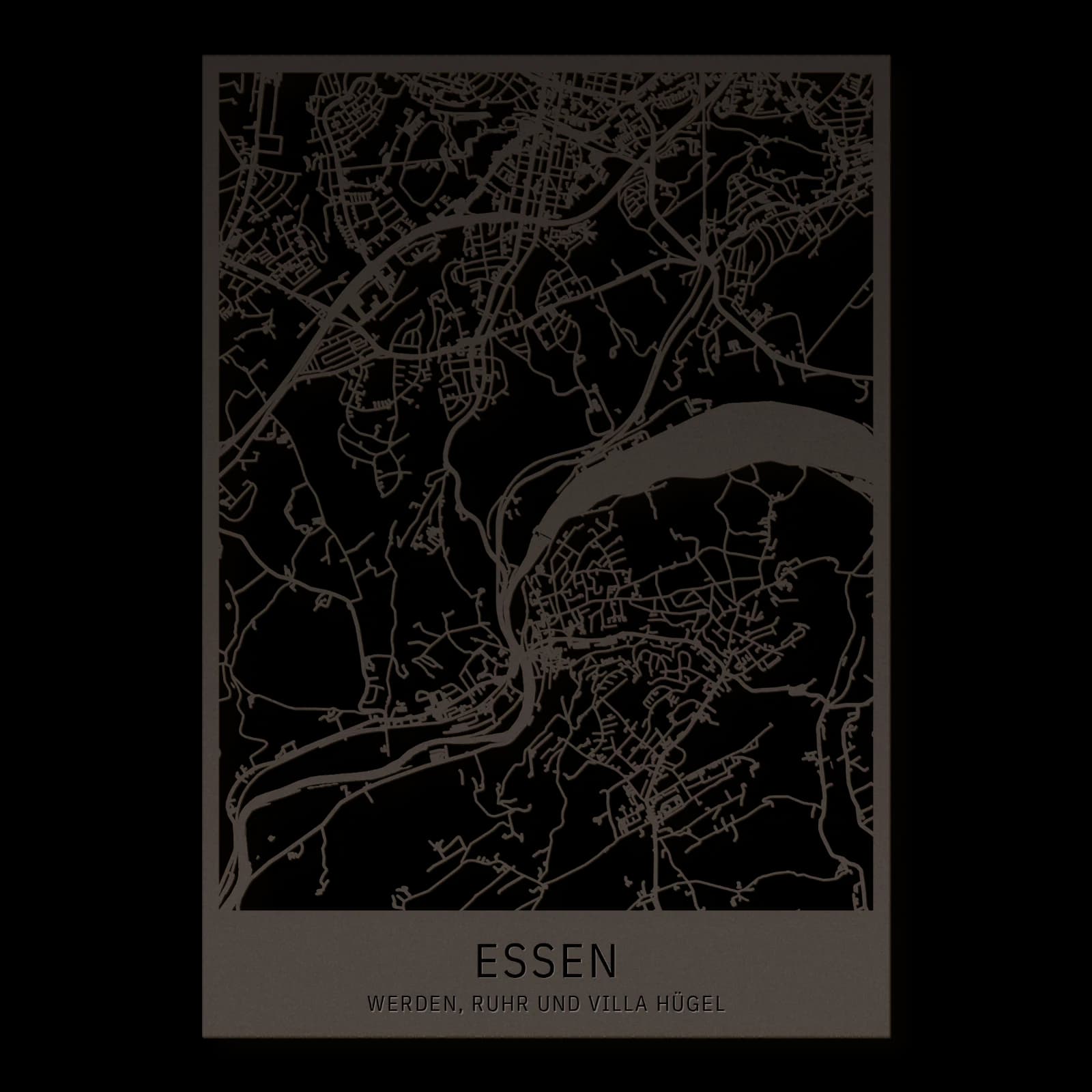 Essen – Werden, Ruhr und Villa Hügel