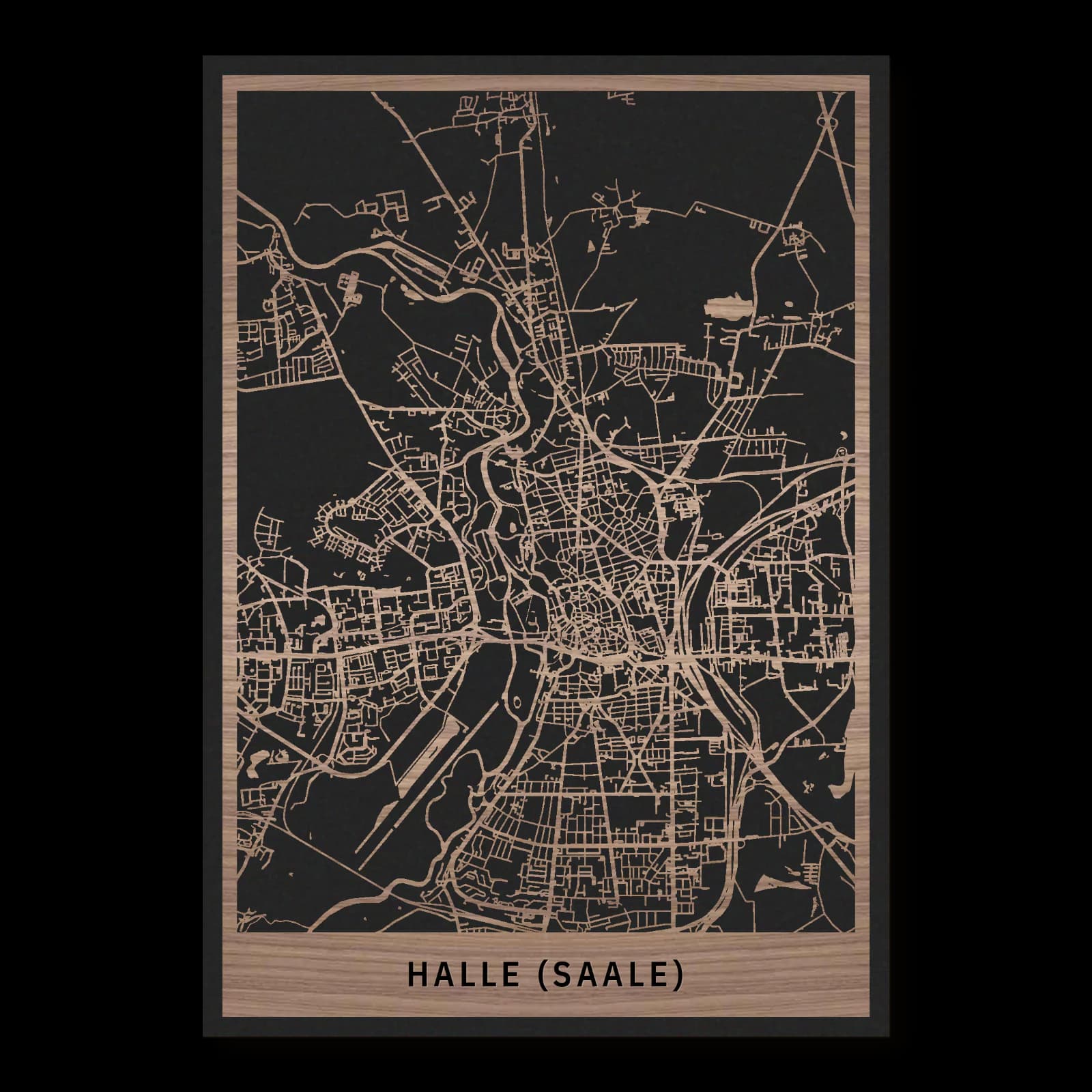 Halle (Saale) – Altstadt, Saale und Giebichenstein