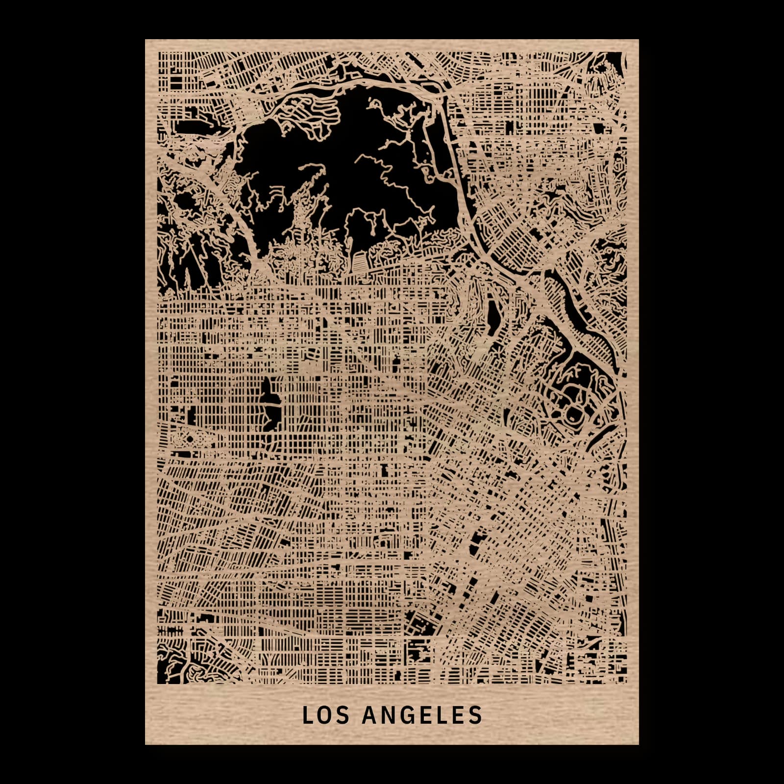 Los Angeles – Stadtachsen zwischen Ebene und Hügeln