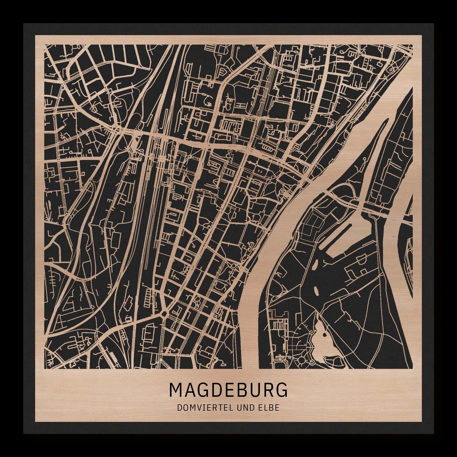 Magdeburg – Domviertel und Elbe