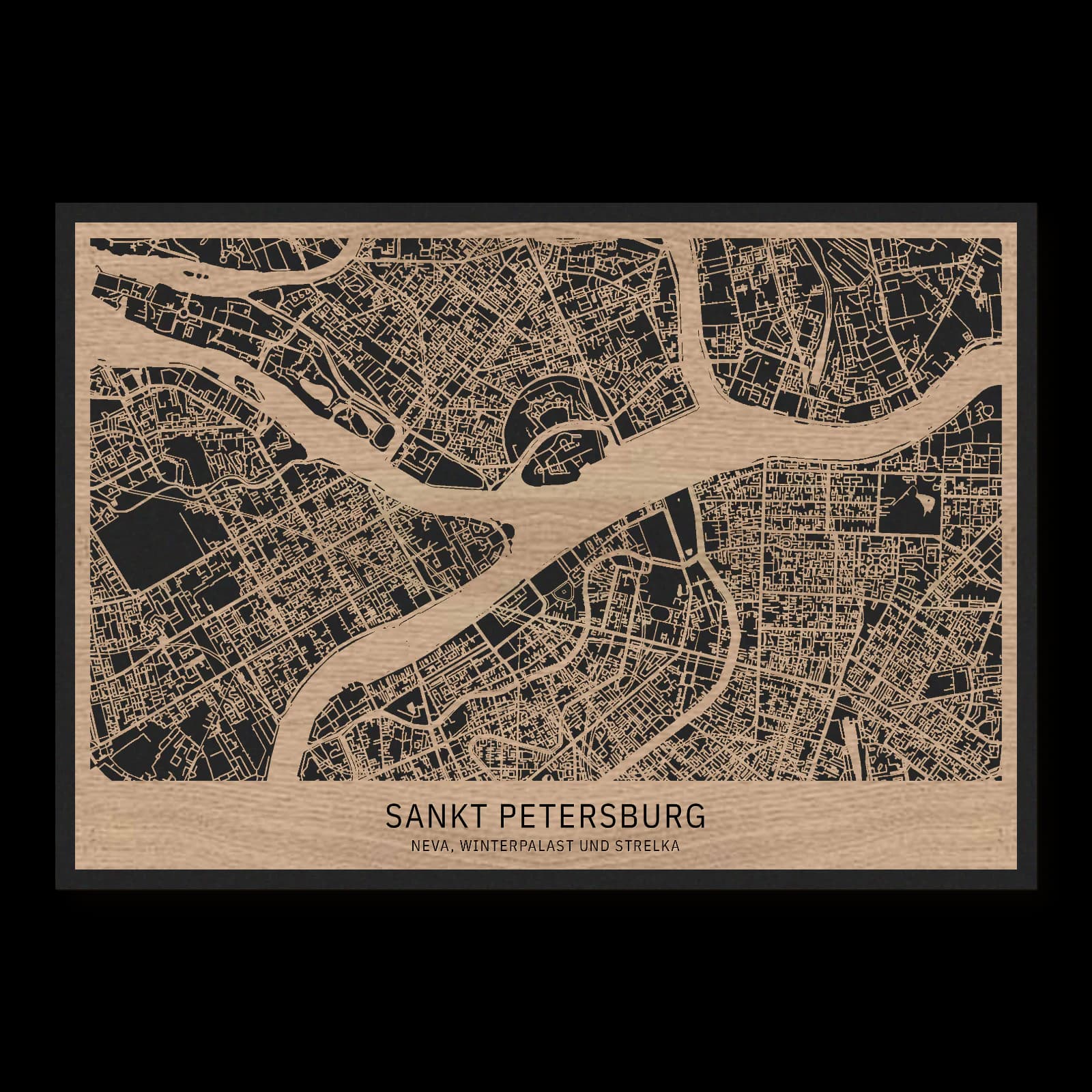 Sankt Petersburg – Neva, Winterpalast und Strelka