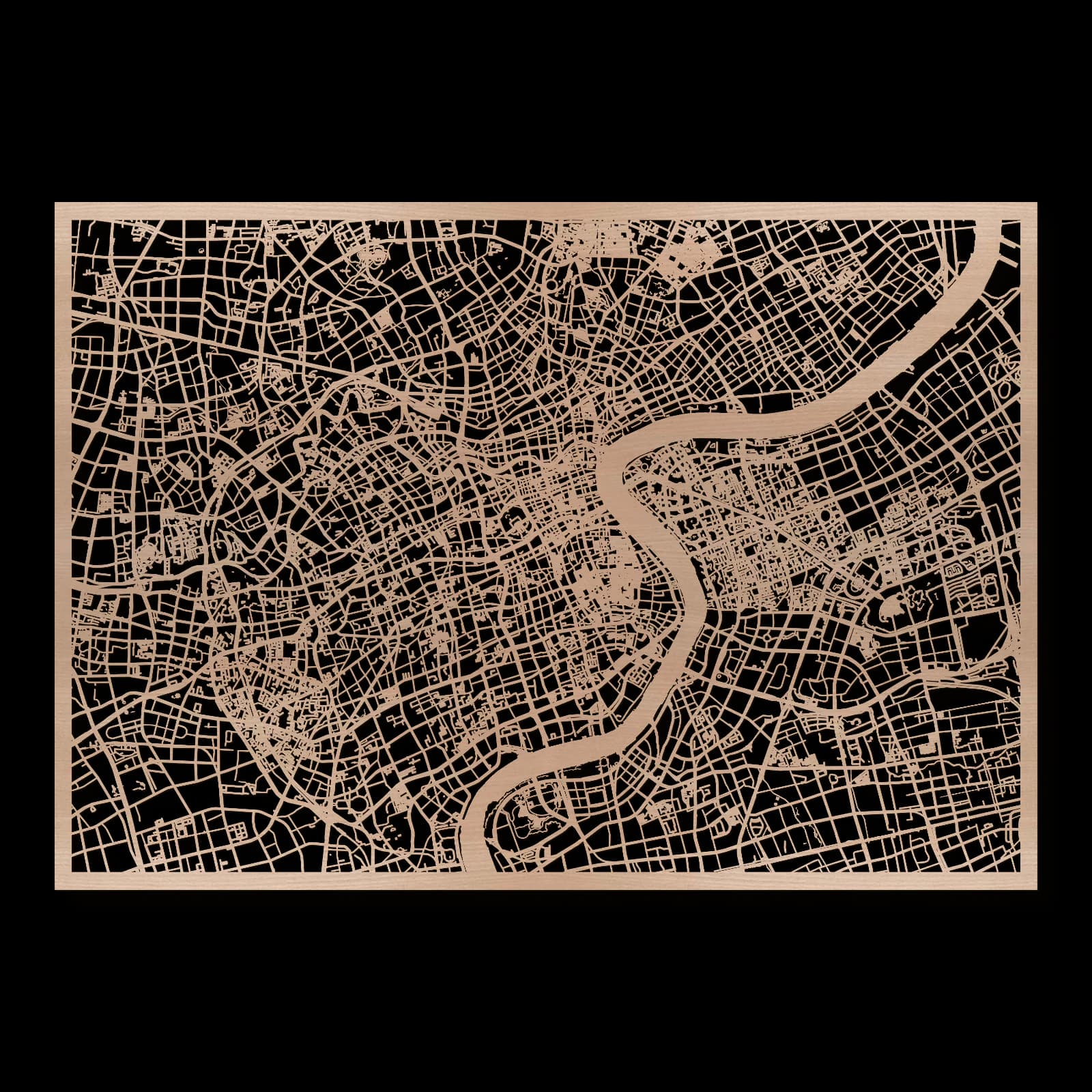 Shanghai – Huangpu, Bund und westliche Stadt